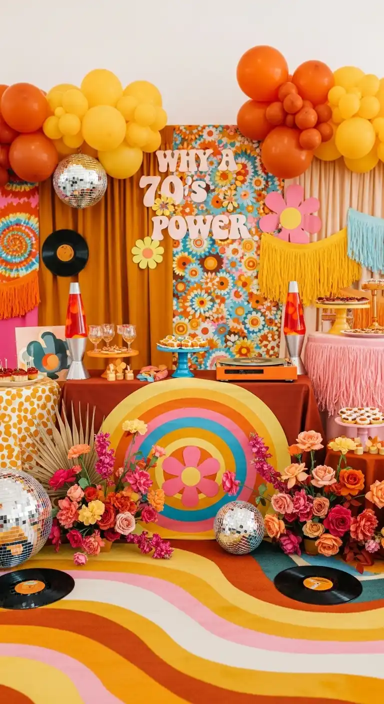 Bridal Shower 70s Theme: 17 Stylish Ideas 3 Why a 70s Theme Works Perfectly for Bridal Showers
