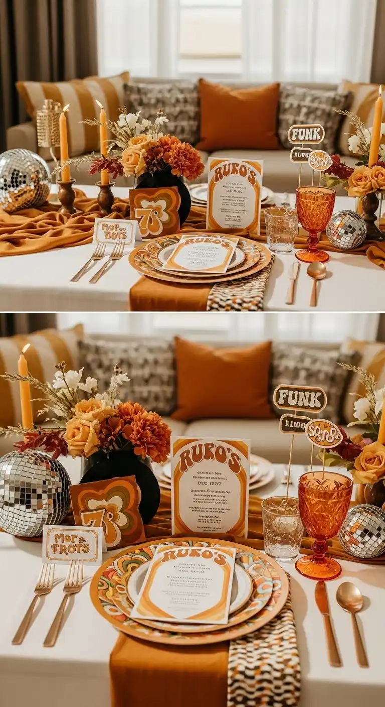 Bridal Shower 70s Theme: 17 Stylish Ideas 4 a Fun and Cohesive 70s Bridal Shower