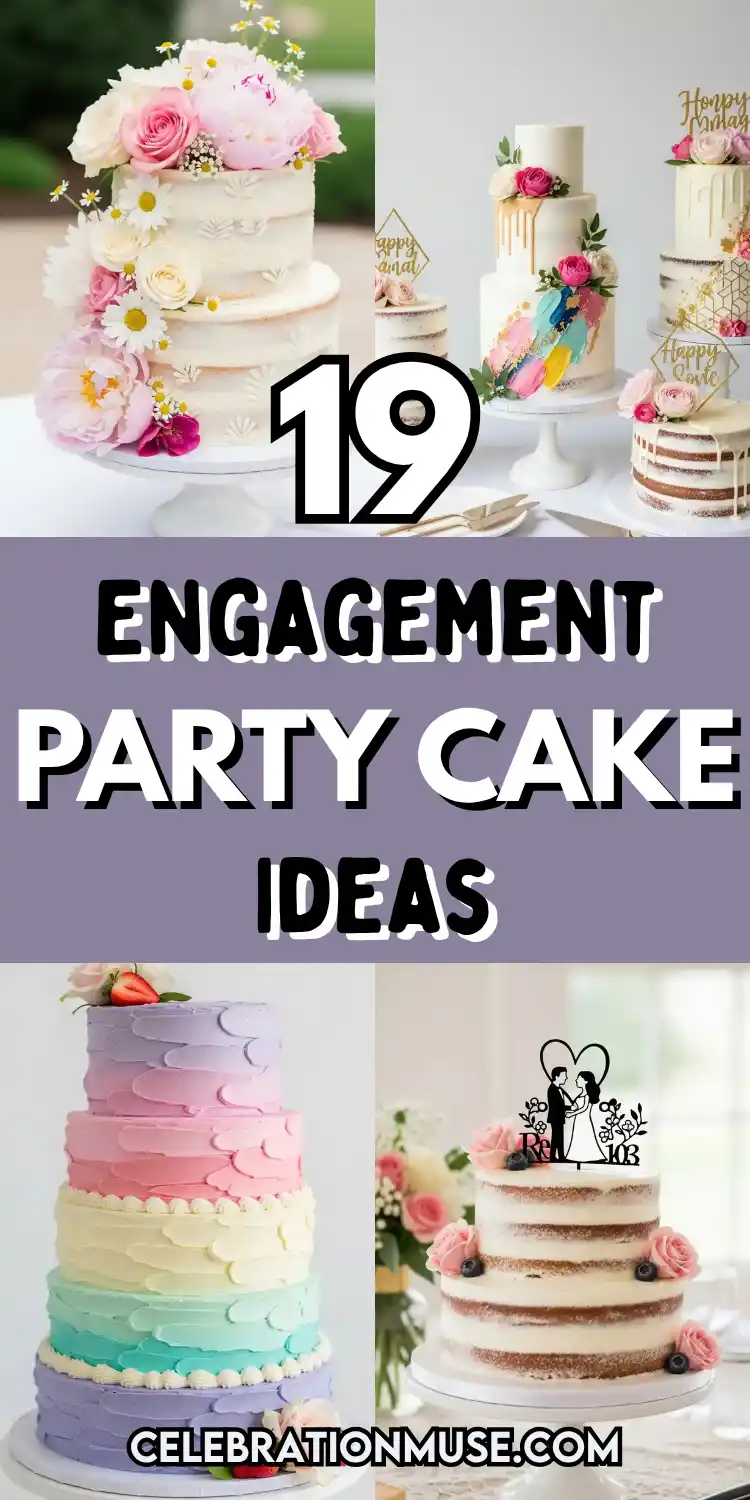 Engagement Party Cake Styles That Wow 2 Engagement Party Cake