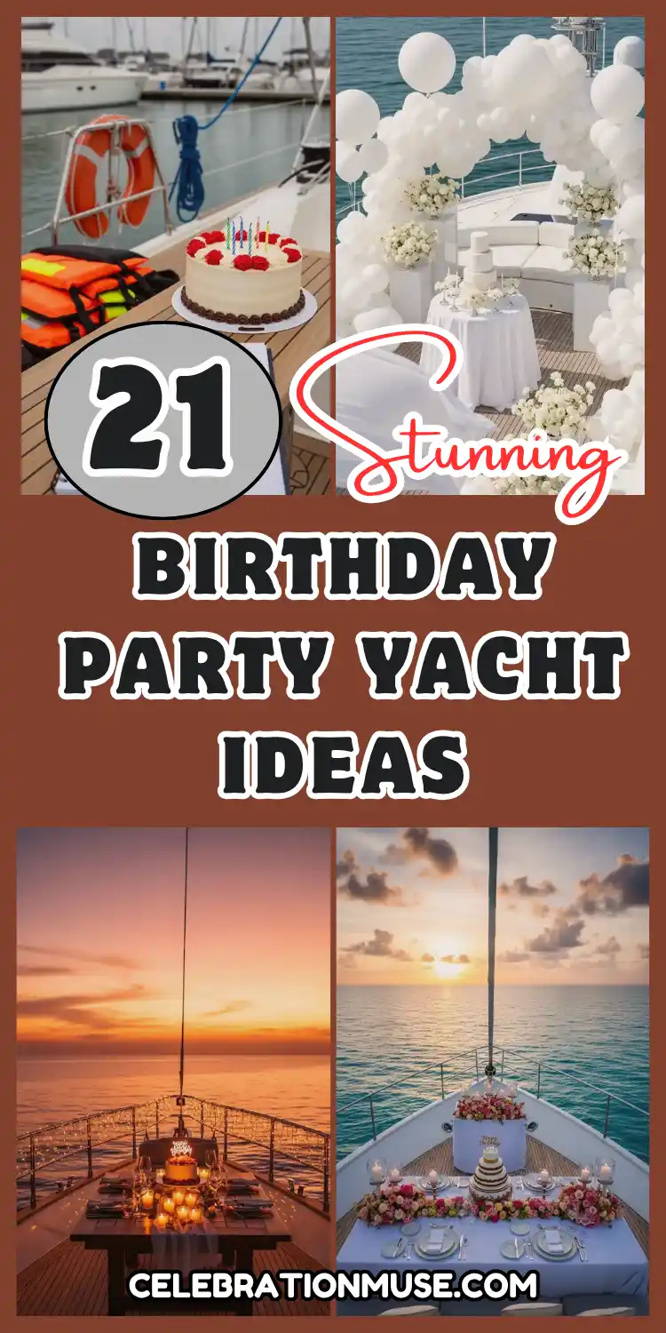 Birthday Party Yacht Planning Tips for a Stylish Bash 2 Birthday Party Yacht