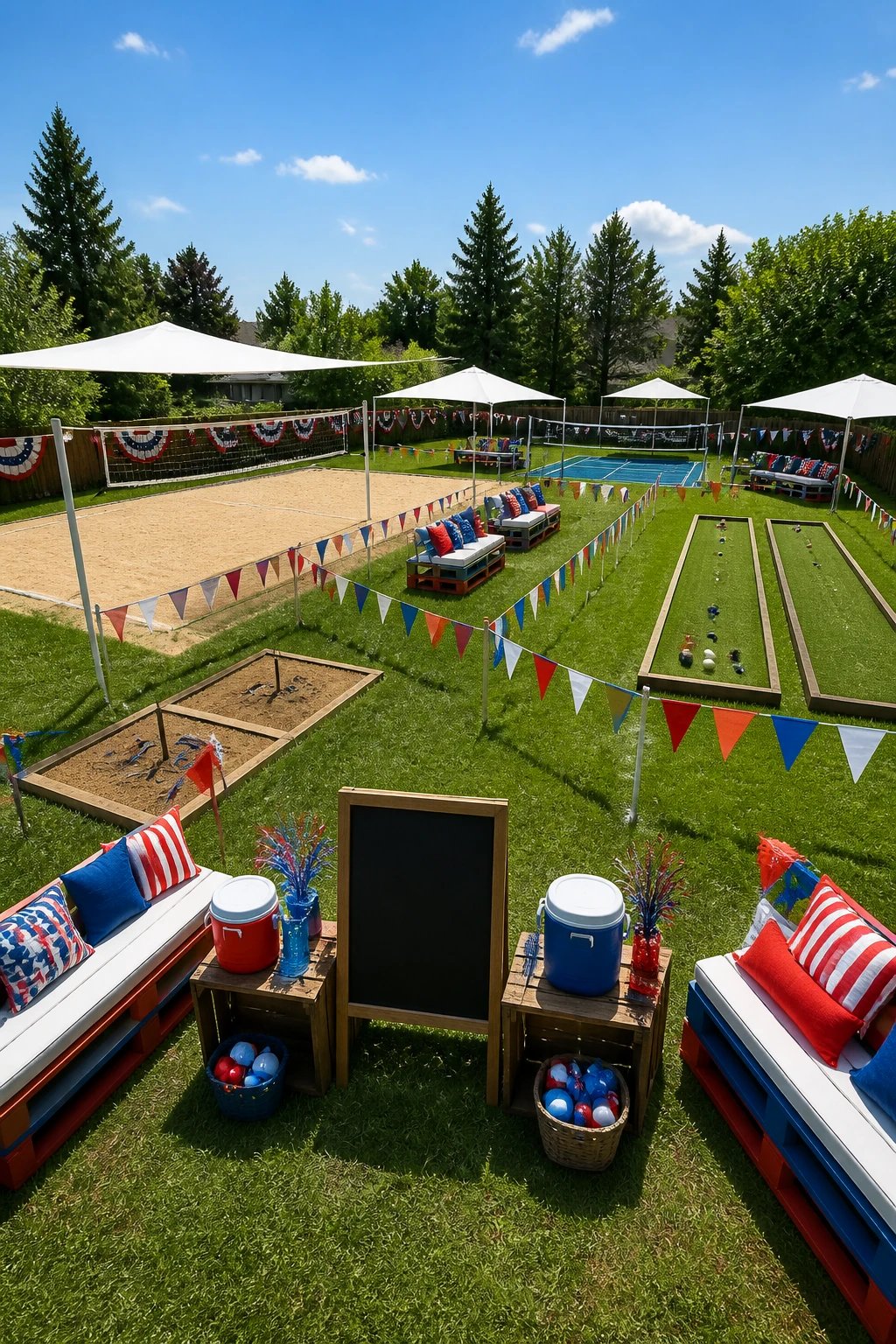 4th of July Party Ideas for Large Groups: 10 Festive Setups 5 Item 4