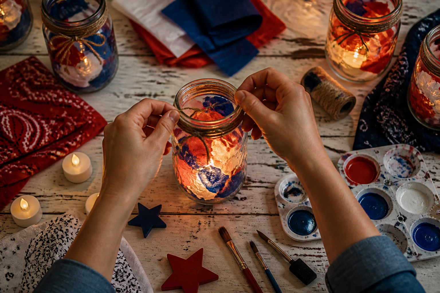 9 DIY 4th of July Decoration Ideas You Can Make the Night Before 1 9 DIY 4th of July Decoration Ideas You Can Make the Night Before